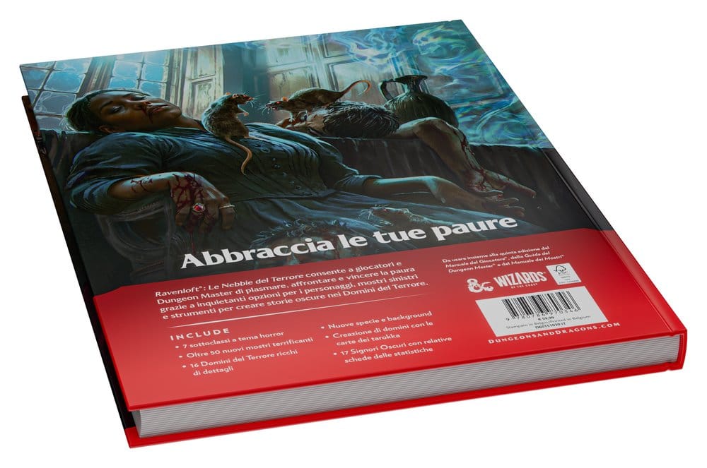 Dungeons & Dragons RPG Ravenloft: Le Nebbie des Terrore livre *ITALIEN*
