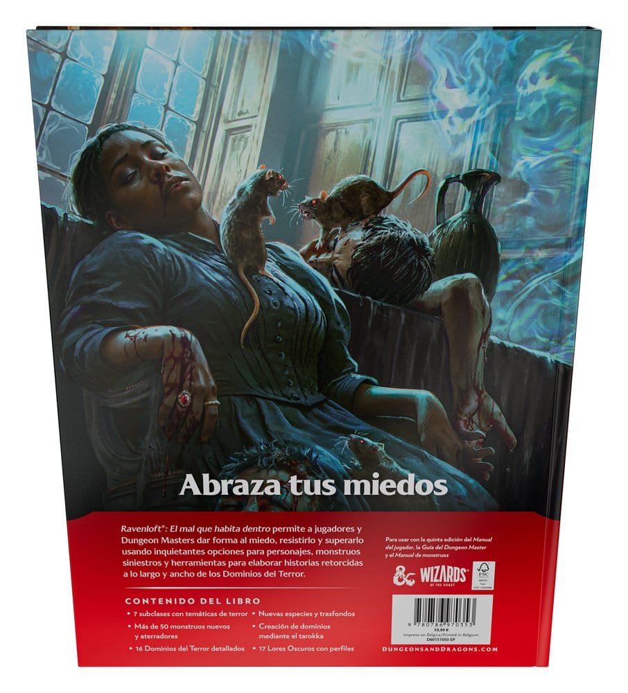 Dungeons & Dragons RPG Ravenloft: El Mal que Habita Dentro livre *ESPAGNOL*