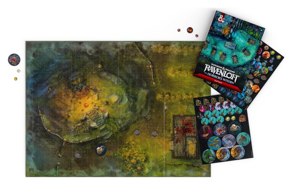 Dungeons & Dragons RPG Ravenloft: The Horrors Within pack de cartes *ANGLAIS*