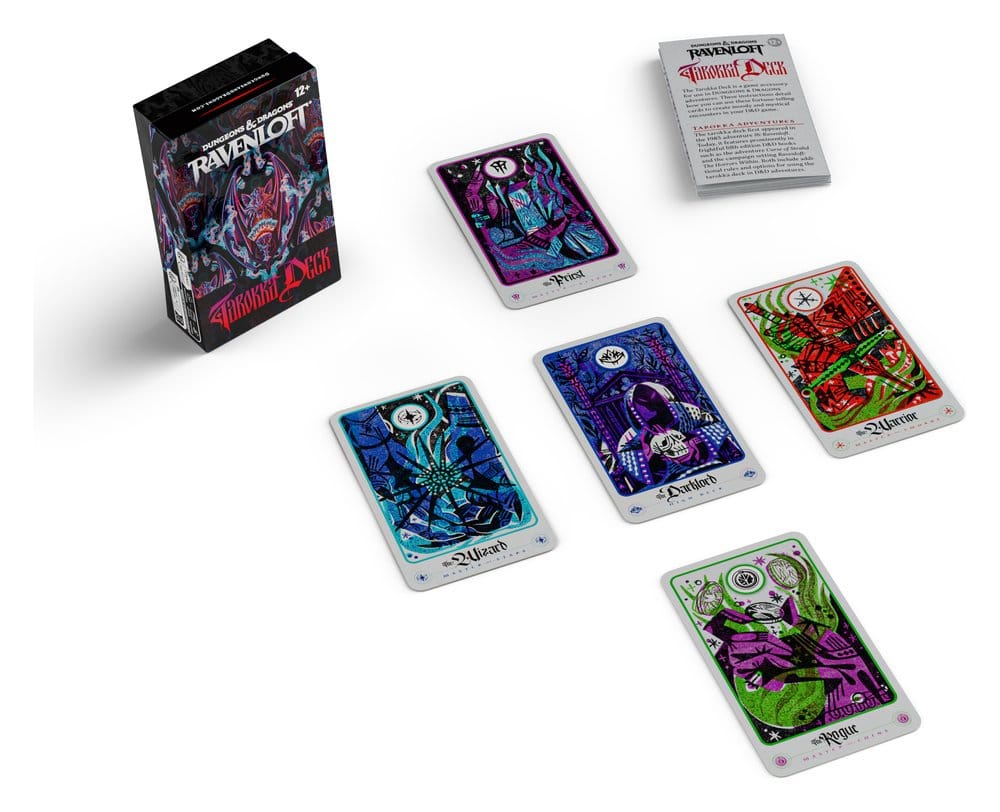 Dungeons & Dragons RPG Ravenloft: The Horrors Within deck Tarokka *ANGLAIS*