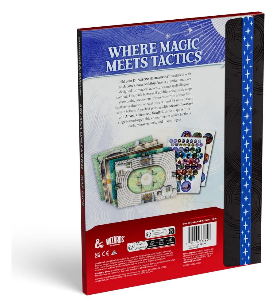 Dungeons & Dragons RPG Arcana Unleashed: pack de cartes *ANGLAIS*