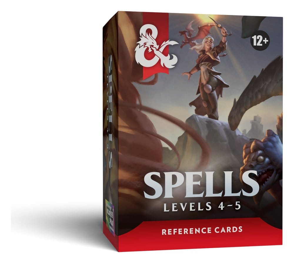 Dungeons & Dragons RPG Fiches de Référence: Sorts (4e et 5e niveaux) *ANGLAIS*