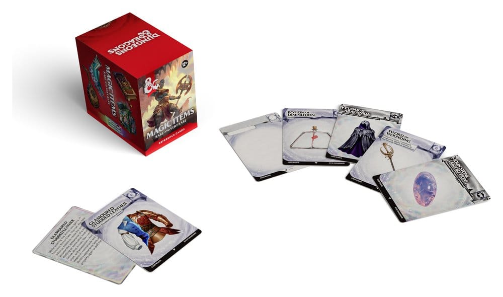 Dungeons & Dragons RPG Fiches de référence - Objets magiques (rares et très rares) *ANGLAIS*