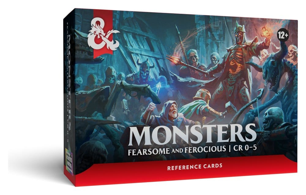 Dungeons & Dragons RPG Fiches de Référence: Monstres (terrifiants et féroces) *ANGLAIS*