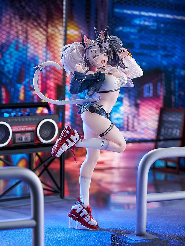 Original Character Figurine 1/7 Melterna Girl: Metako Illustration by Neko Metal 23 cm