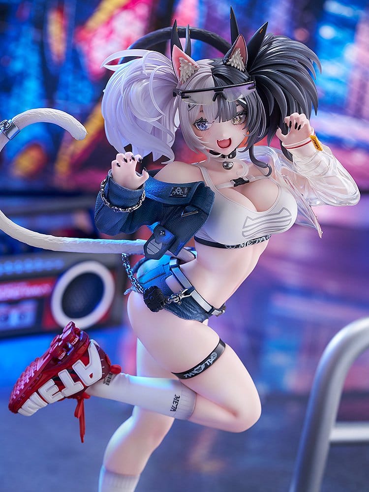 Original Character Figurine 1/7 Melterna Girl: Metako Illustration by Neko Metal 23 cm