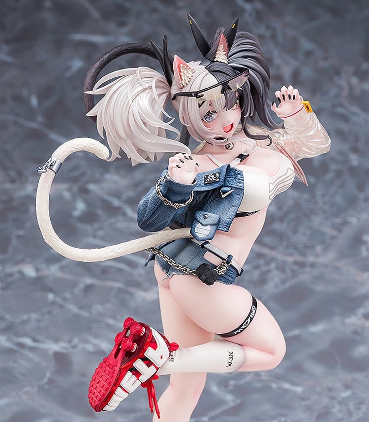 Original Character Figurine 1/7 Melterna Girl: Metako Illustration by Neko Metal 23 cm