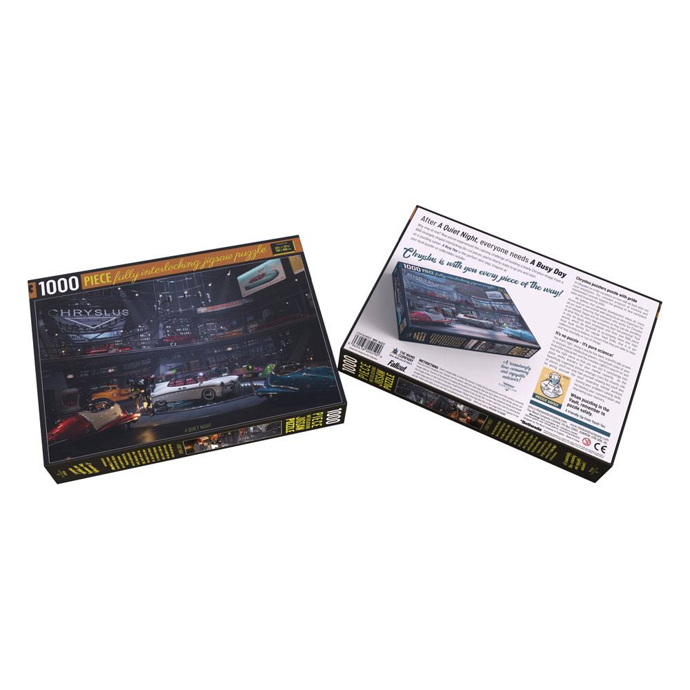 Fallout Chryslus Showroom puzzle A Quiet Night (1000 pièces)