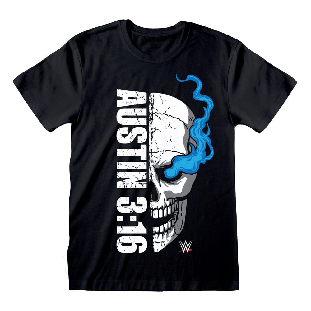 WWE T-Shirt Austin 3:16 Skull (S)
