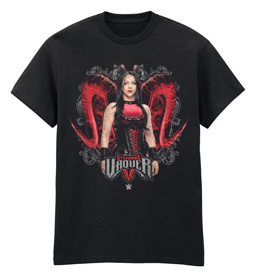 WWE T-Shirt Stephanie Vaquer La Primera Black (L)