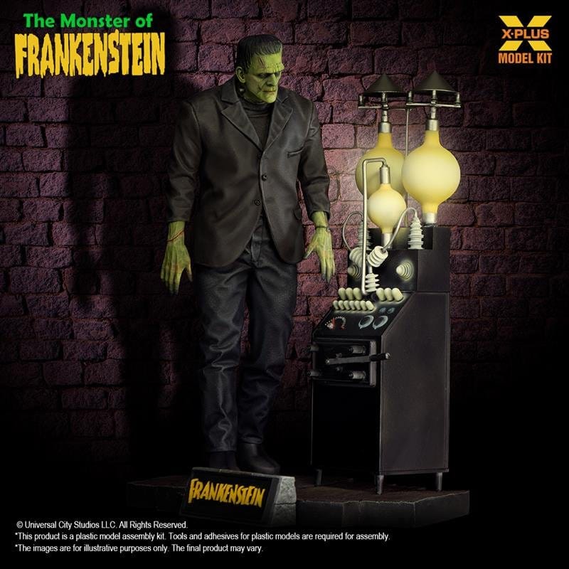 Frankenstein figurine Plastic Model Kit 1/8 The Monster of Frankenstein 27 cm