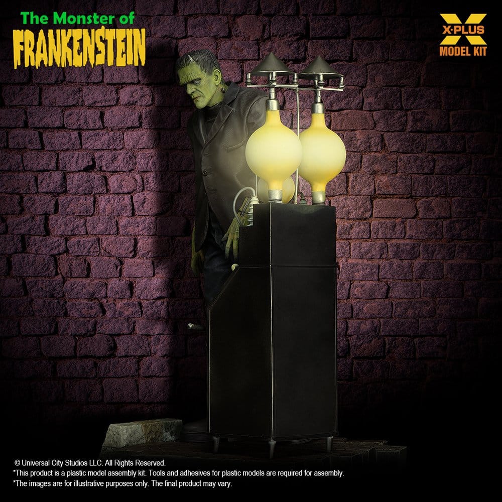 Frankenstein figurine Plastic Model Kit 1/8 The Monster of Frankenstein 27 cm