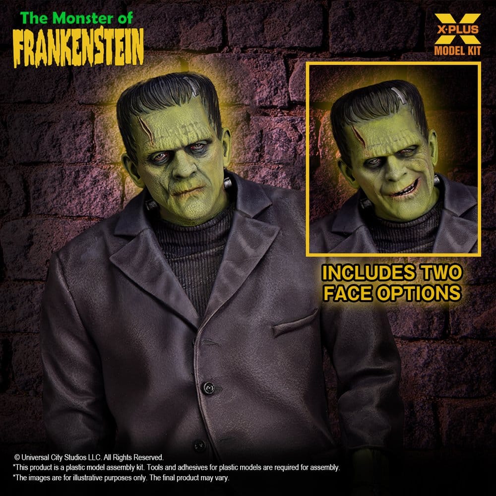Frankenstein figurine Plastic Model Kit 1/8 The Monster of Frankenstein 27 cm