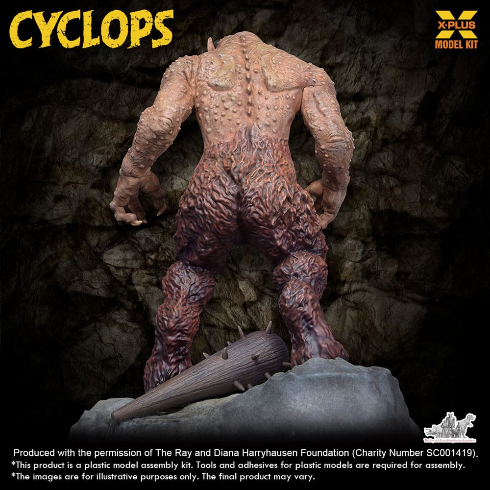 Cyclops figurine Plastic Model Kit 1/72 Renewal Package 23 cm