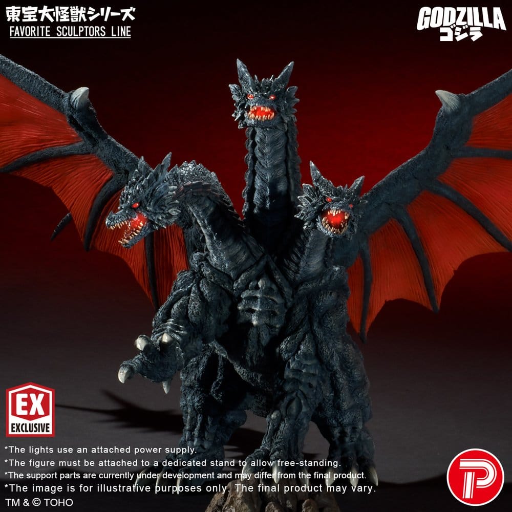 Godzilla TOHO Daikaiju Series Favorite Sculptors Line figurine PVC Desghidorah 32 cm
