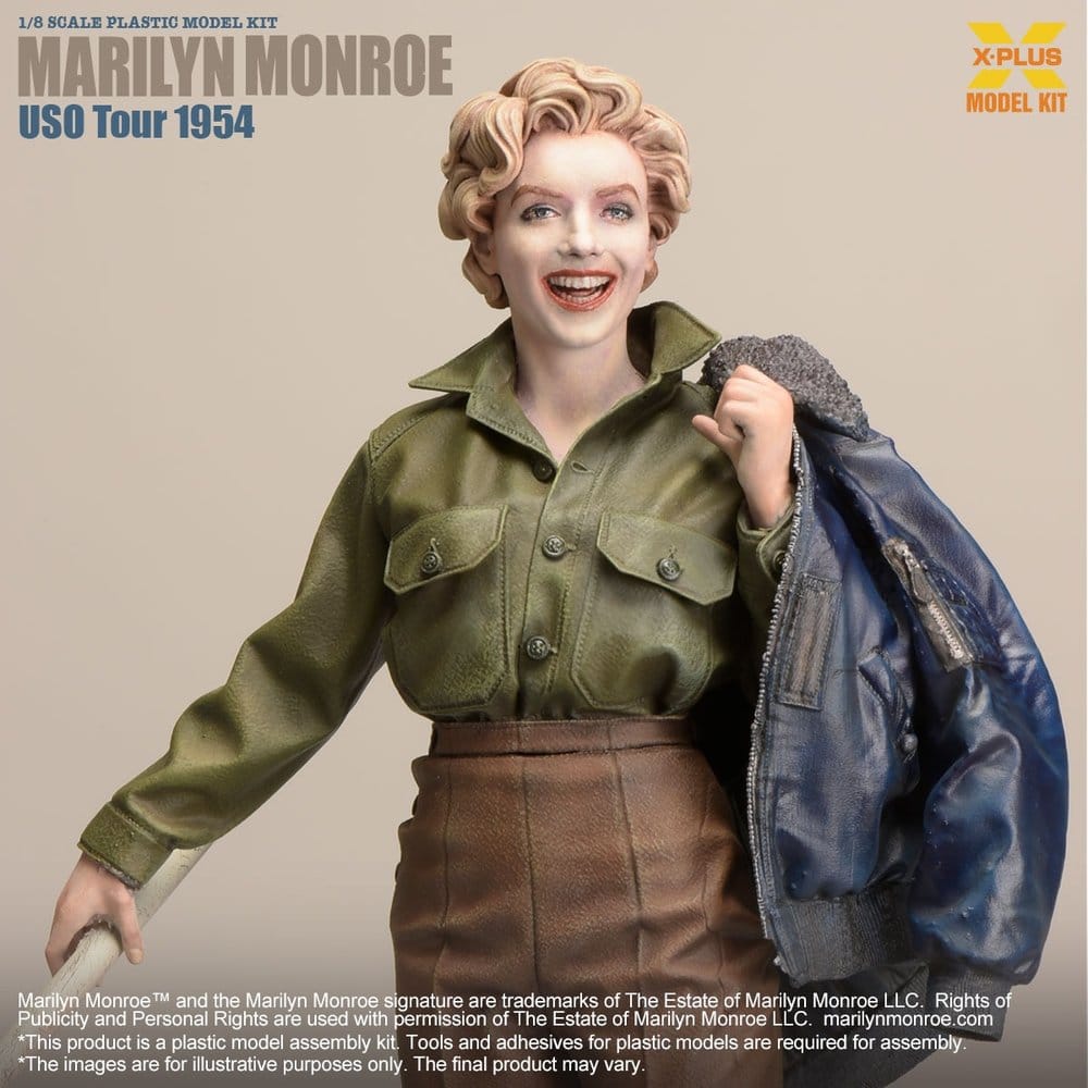 Marilyn Monroe figurine Plastic Model Kit 1/8 (Reproduction) 26 cm