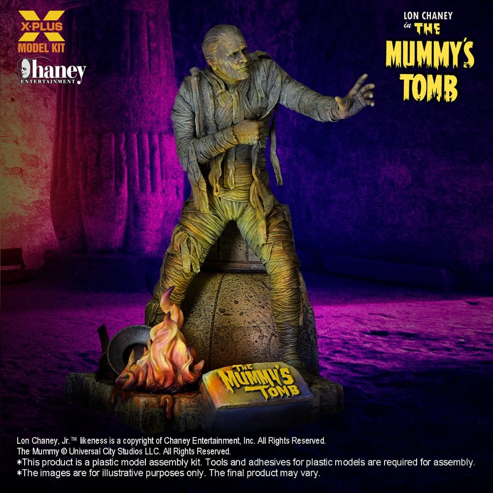 Universal Monsters figurine Plastic Model Kit 1/8 Lon Chaney, Jr. as Mummy (Repro) 23 cm