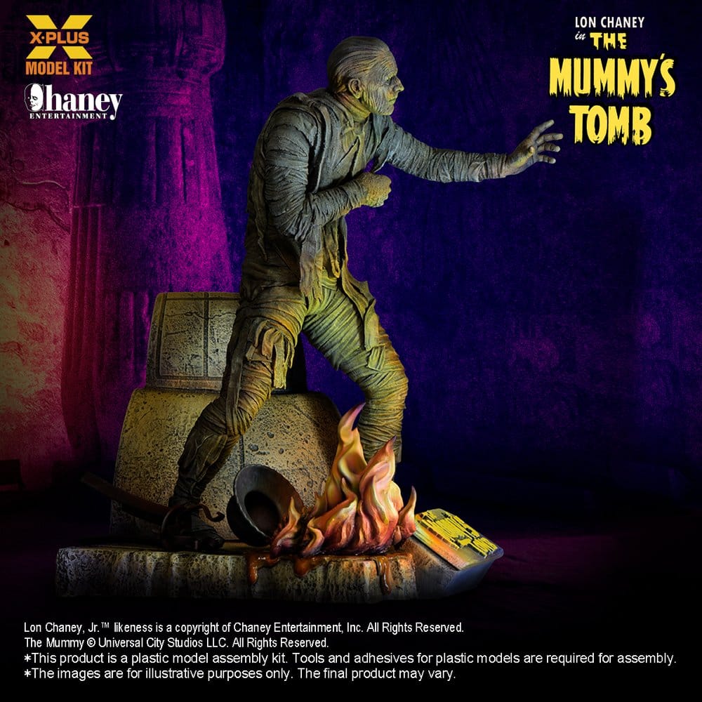 Universal Monsters figurine Plastic Model Kit 1/8 Lon Chaney, Jr. as Mummy (Repro) 23 cm