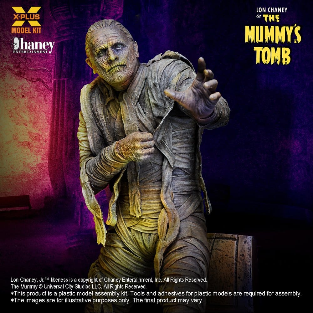 Universal Monsters figurine Plastic Model Kit 1/8 Lon Chaney, Jr. as Mummy (Repro) 23 cm
