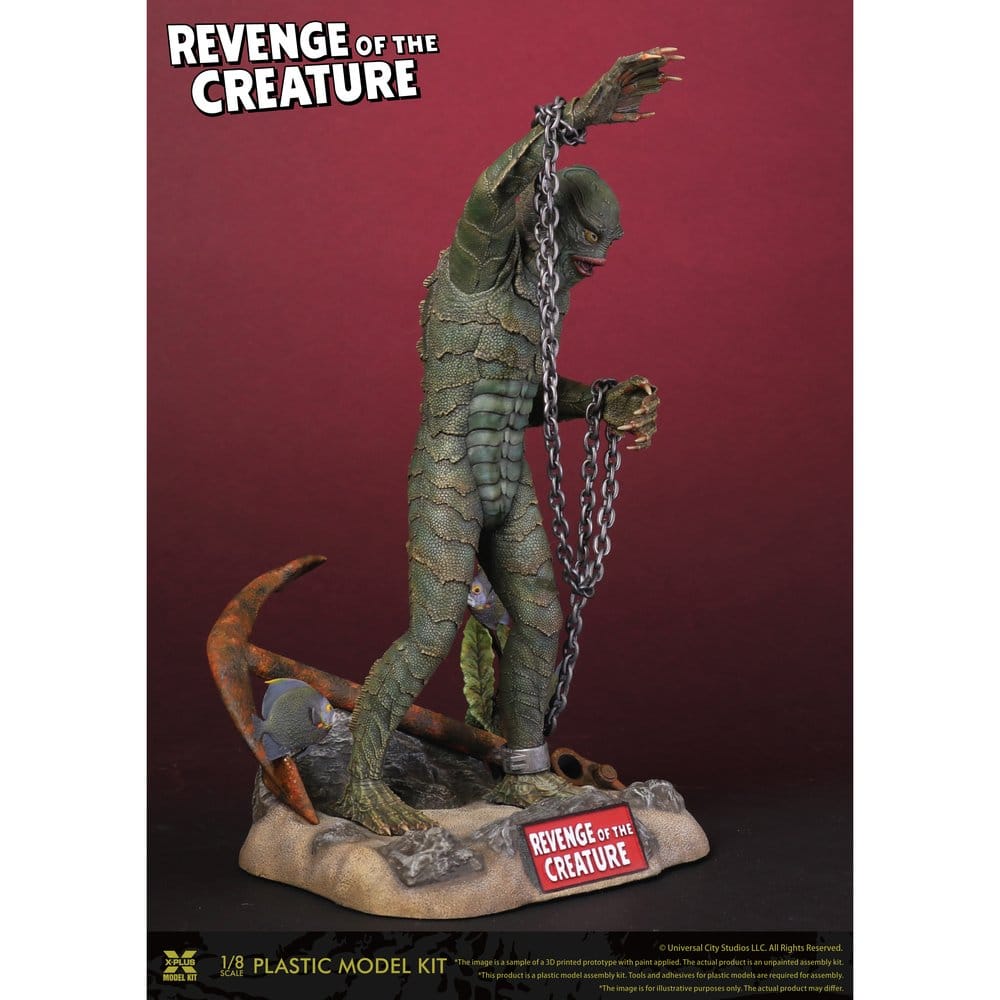 Revenge of the Creature figurine Plastic Model Kit 1/8 Revenge of the Creature 28 cm (Reproduction)