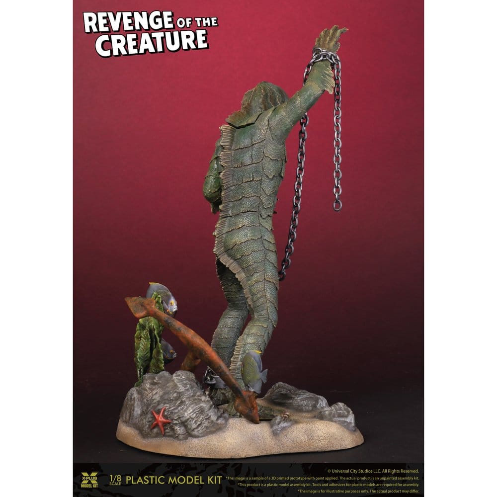 Revenge of the Creature figurine Plastic Model Kit 1/8 Revenge of the Creature 28 cm (Reproduction)