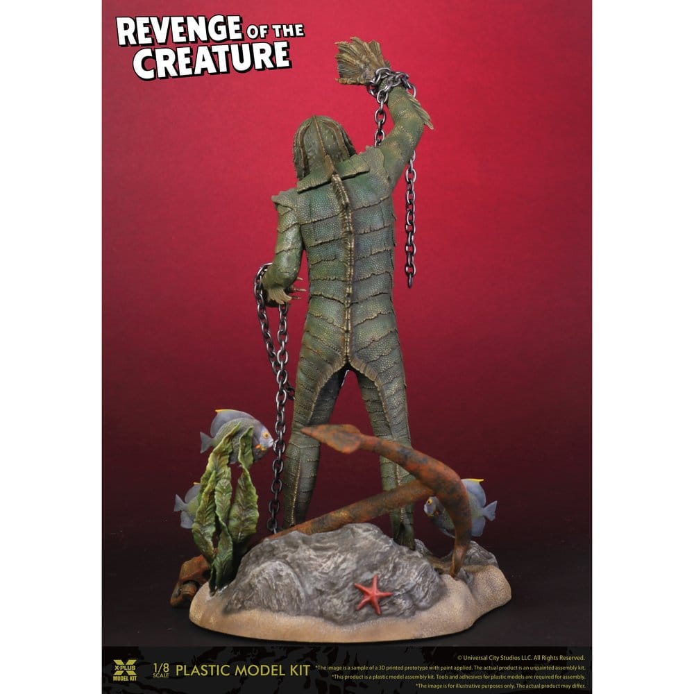 Revenge of the Creature figurine Plastic Model Kit 1/8 Revenge of the Creature 28 cm (Reproduction)