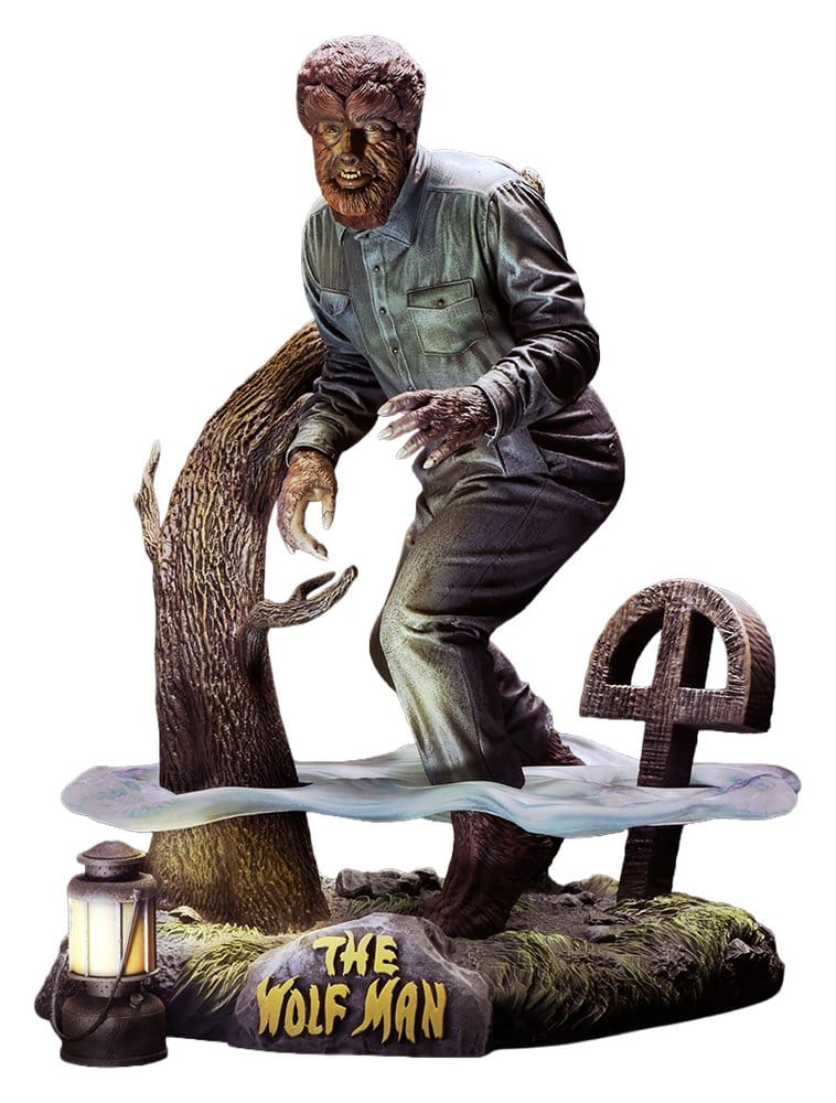The Wolf Man figurine Plastic Model Kit 1/8 Lon Chaney Jr. as Wolf Man 22 cm (Reproduction)