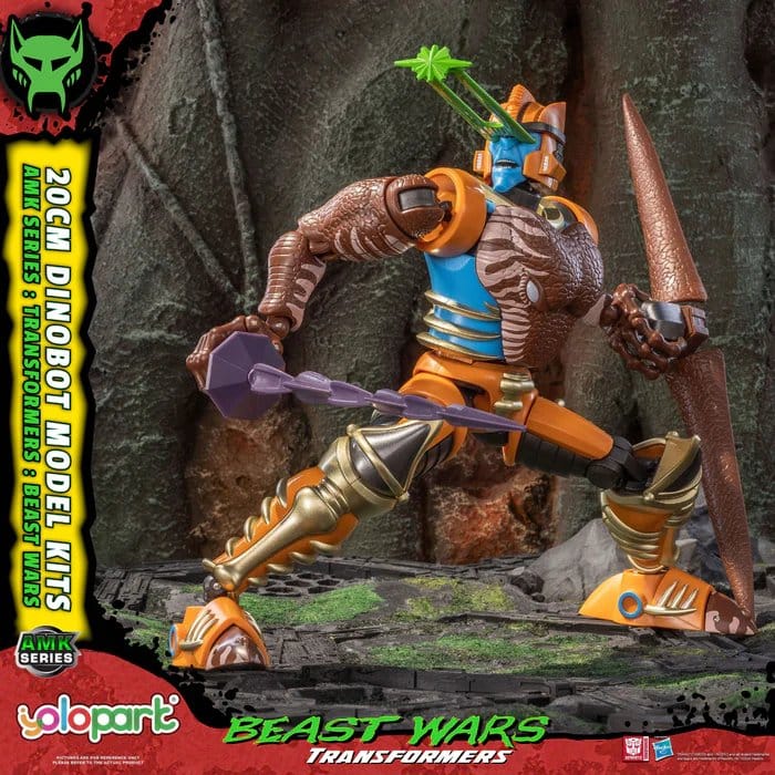 Transformers: Beast Wars Plastic Model Kit AMK Series Dinobot 20 cm