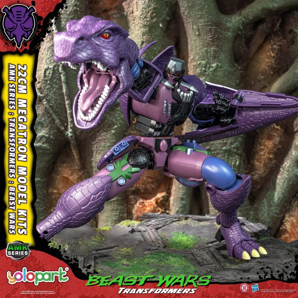 Transformers Plastic Model Kit AMK Series Beast Wars Megatron 22 cm