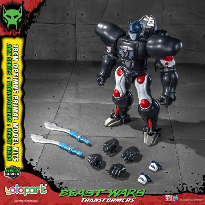 Transformers: Beast Wars Plastic Model Kit AMK Series Optimus Primal 18 cm