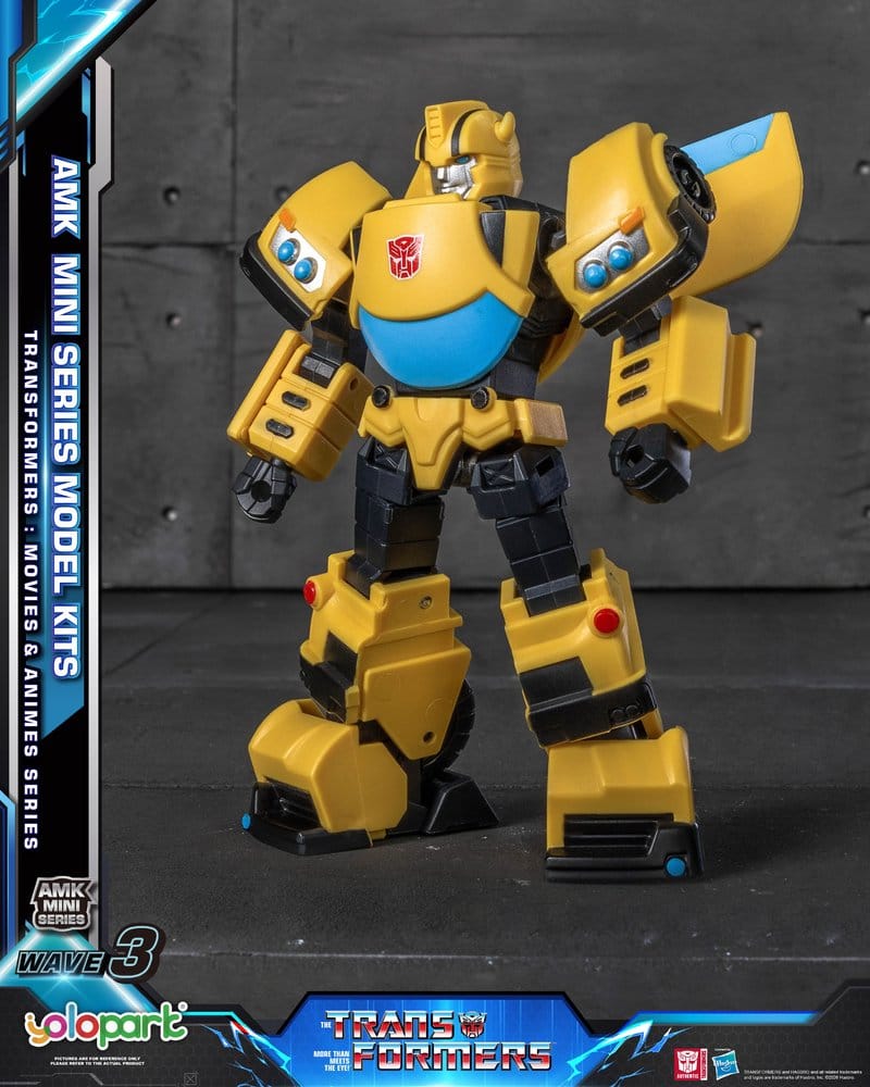Transformers Generation One figurine Plastic Model Kit AMK Mini Series Wave 3 Bumblebee IDW 11 cm