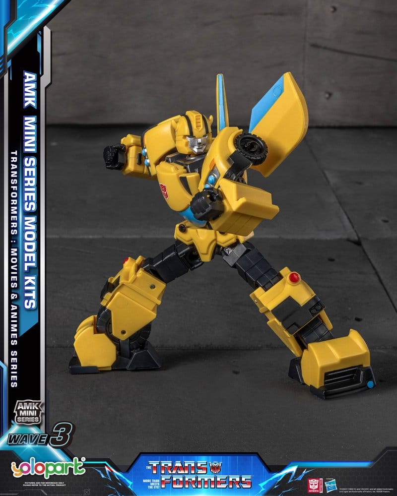 Transformers Generation One figurine Plastic Model Kit AMK Mini Series Wave 3 Bumblebee IDW 11 cm