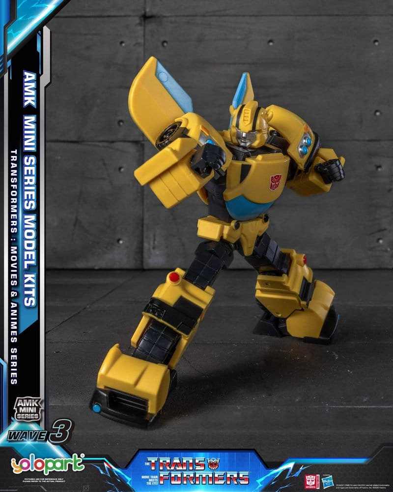 Transformers Generation One figurine Plastic Model Kit AMK Mini Series Wave 3 Bumblebee IDW 11 cm