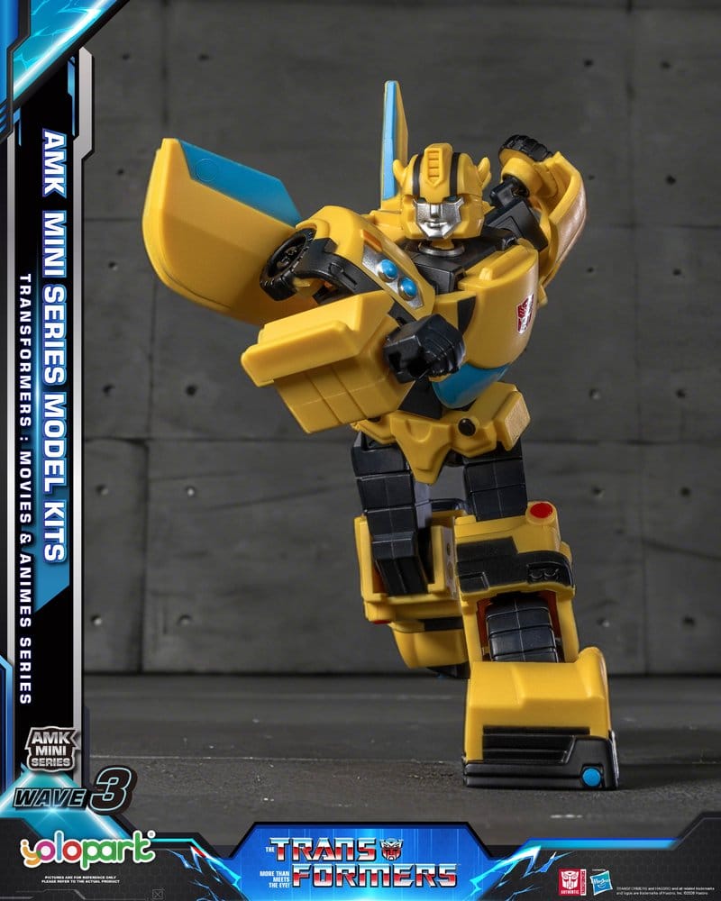 Transformers Generation One figurine Plastic Model Kit AMK Mini Series Wave 3 Bumblebee IDW 11 cm