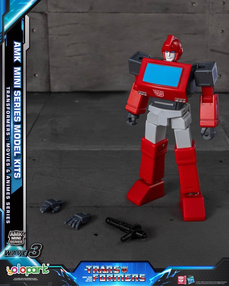 Transformers Generation One figurine Plastic Model Kit AMK Mini Series Wave 3 Ironhide G1 11 cm