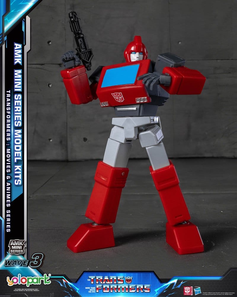 Transformers Generation One figurine Plastic Model Kit AMK Mini Series Wave 3 Ironhide G1 11 cm