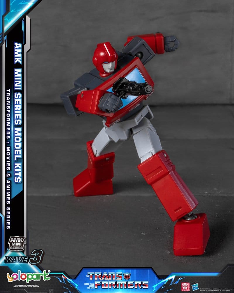 Transformers Generation One figurine Plastic Model Kit AMK Mini Series Wave 3 Ironhide G1 11 cm