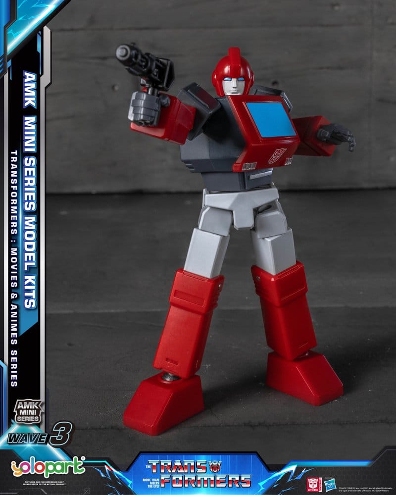 Transformers Generation One figurine Plastic Model Kit AMK Mini Series Wave 3 Ironhide G1 11 cm