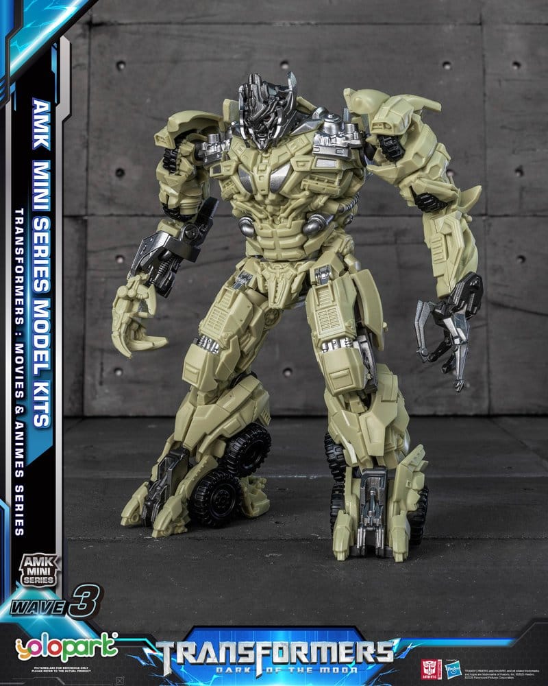 Transformers Generation One figurine Plastic Model Kit AMK Mini Series Wave 3 Megatron TF 3 11 cm