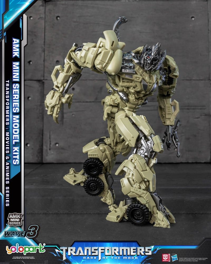 Transformers Generation One figurine Plastic Model Kit AMK Mini Series Wave 3 Megatron TF 3 11 cm
