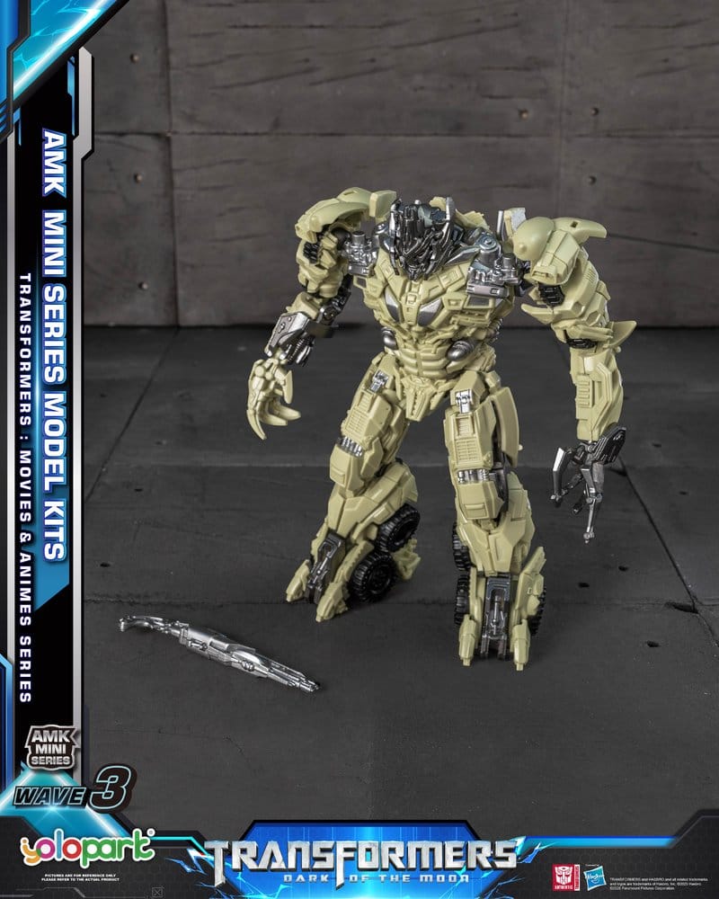 Transformers Generation One figurine Plastic Model Kit AMK Mini Series Wave 3 Megatron TF 3 11 cm