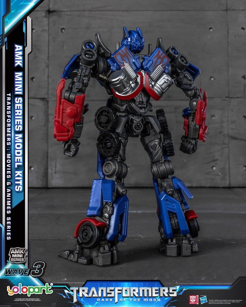 Transformers Generation One figurine Plastic Model Kit AMK Mini Series Wave 3 Optimus Prime TF 3 11 cm