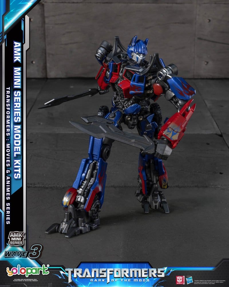 Transformers Generation One figurine Plastic Model Kit AMK Mini Series Wave 3 Optimus Prime TF 3 11 cm