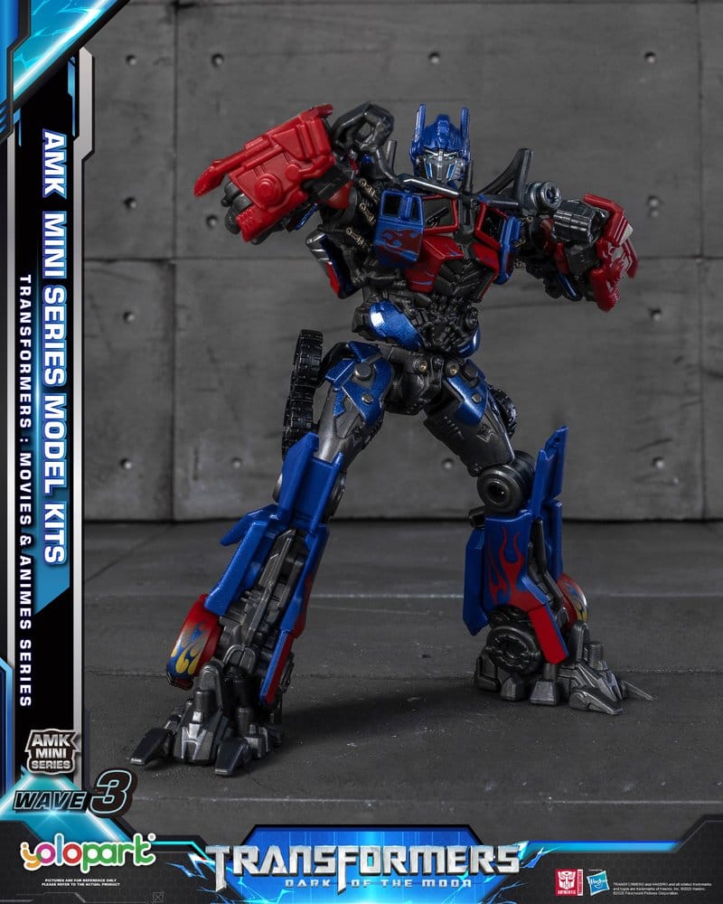 Transformers Generation One figurine Plastic Model Kit AMK Mini Series Wave 3 Optimus Prime TF 3 11 cm