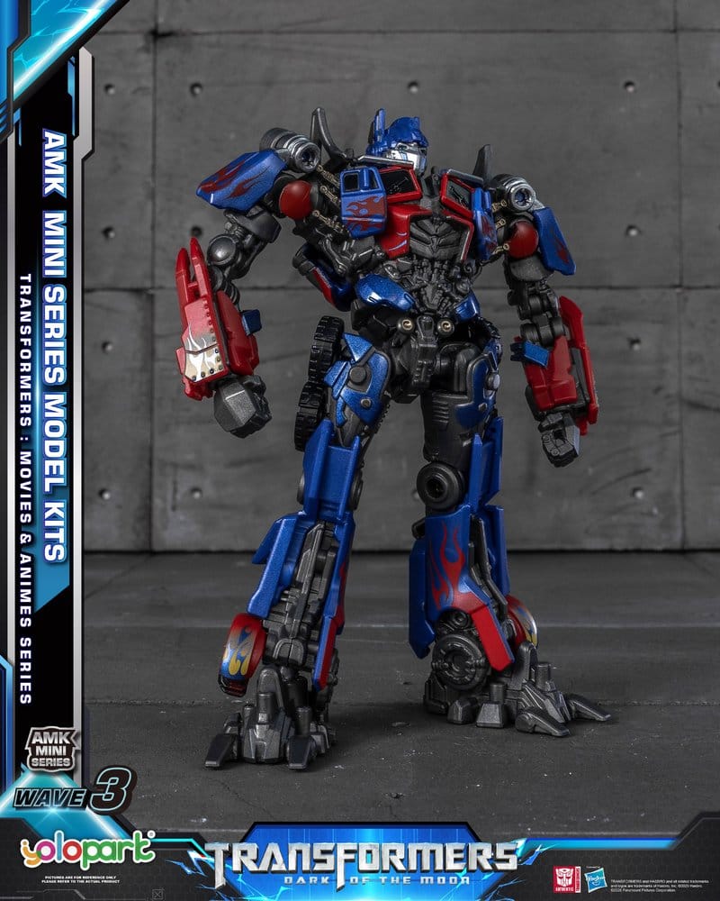 Transformers Generation One figurine Plastic Model Kit AMK Mini Series Wave 3 Optimus Prime TF 3 11 cm