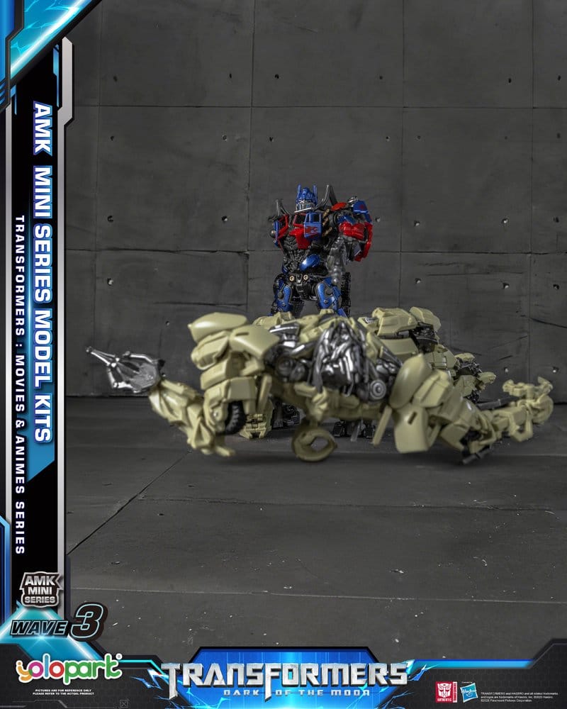 Transformers Generation One figurine Plastic Model Kit AMK Mini Series Wave 3 Optimus Prime TF 3 11 cm