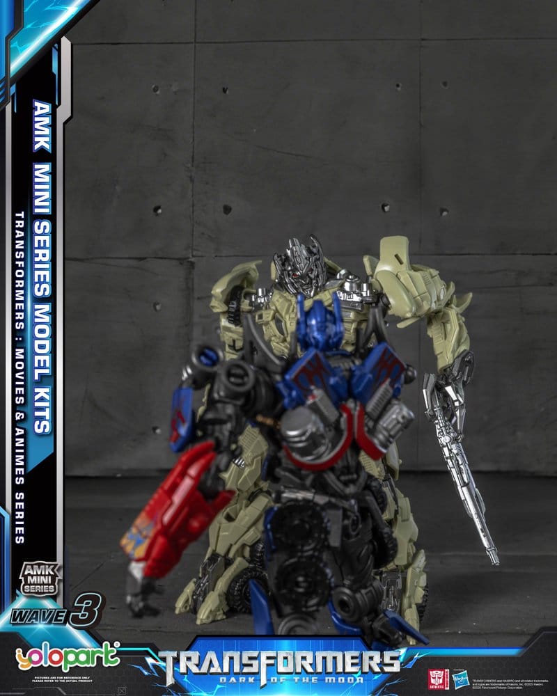 Transformers Generation One figurine Plastic Model Kit AMK Mini Series Wave 3 Optimus Prime TF 3 11 cm