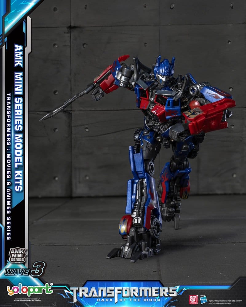 Transformers Generation One figurine Plastic Model Kit AMK Mini Series Wave 3 Optimus Prime TF 3 11 cm
