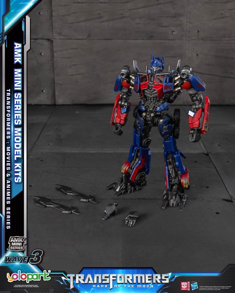 Transformers Generation One figurine Plastic Model Kit AMK Mini Series Wave 3 Optimus Prime TF 3 11 cm