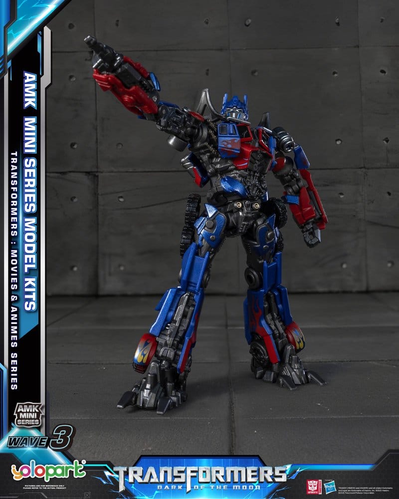 Transformers Generation One figurine Plastic Model Kit AMK Mini Series Wave 3 Optimus Prime TF 3 11 cm
